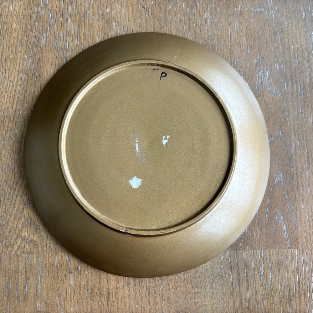 Vintage Brass Enamel Sun Moon & Stars Trinket Dish Celestial Whimsical Artsy - Picture 5 of 7